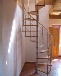 Přestože jsou schody BERA moderní, hodí se i do rustikálních prostor