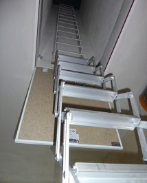 Použití stropních schodů je široké