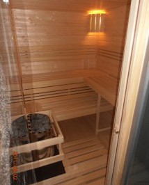 sauna v chatě