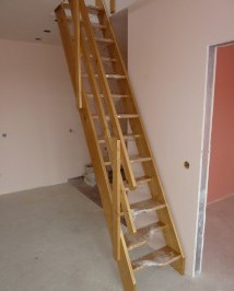 Standardní mlynářské schody 